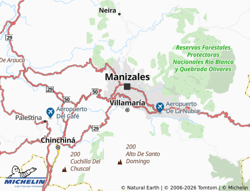 Mappa MICHELIN Paraíso - ViaMichelin