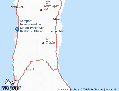 MICHELIN-Landkarte Kouhani - ViaMichelin