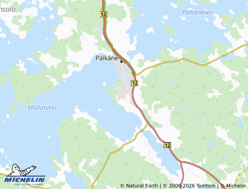 MICHELIN-Landkarte Kankahainen - ViaMichelin