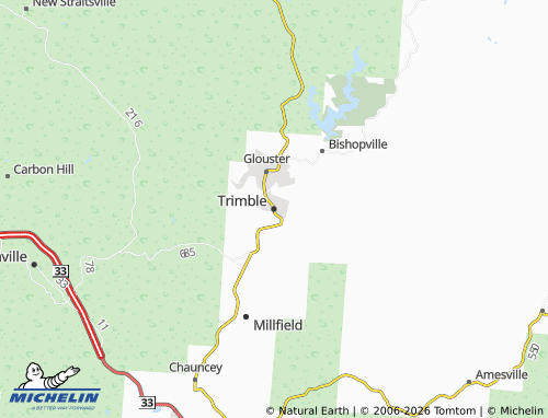 Mappa MICHELIN Trimble - ViaMichelin