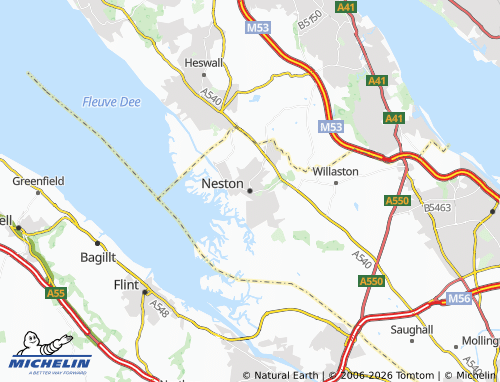 Carte MICHELIN Neston - ViaMichelin