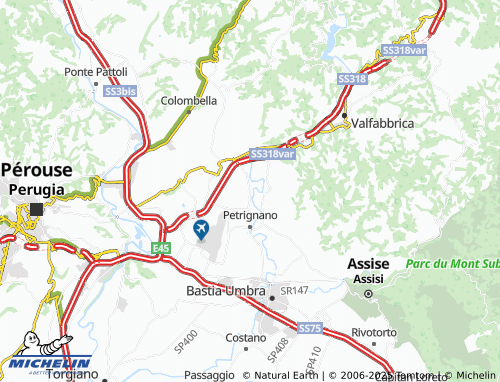 MICHELIN Torchiagina map - ViaMichelin