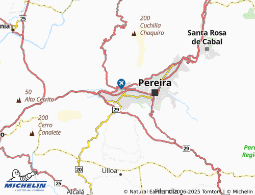 MICHELIN El Futuro map - ViaMichelin