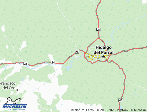Mappa MICHELIN Santa Elena - ViaMichelin
