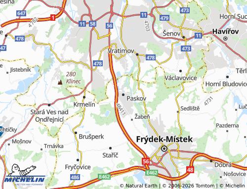 Mappa MICHELIN Paskov - ViaMichelin