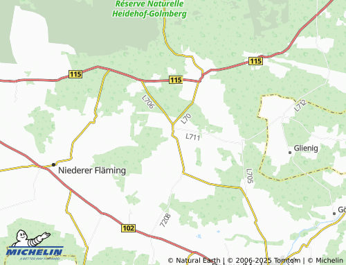 MICHELIN Wahlsdorf map - ViaMichelin
