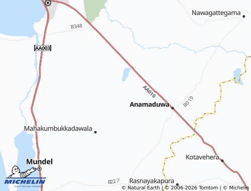 Mapa MICHELIN Thonigala - ViaMichelin