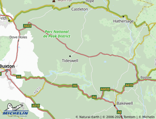 Carte MICHELIN Litton - ViaMichelin