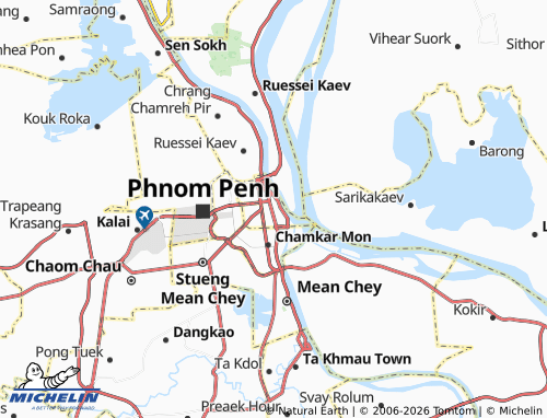 Mappa MICHELIN Phsar Kandal Pir - ViaMichelin