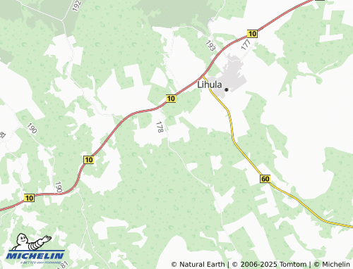 MICHELIN Nurme map - ViaMichelin