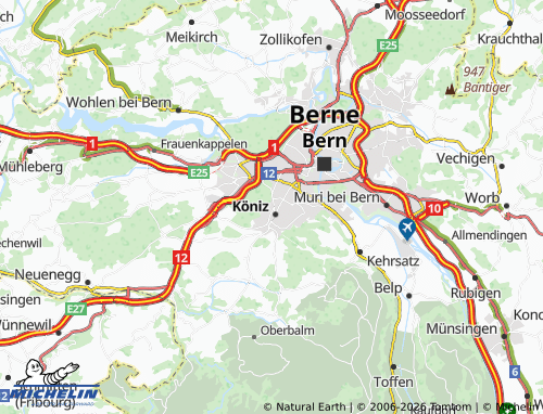 Carte MICHELIN Liebefeld - ViaMichelin
