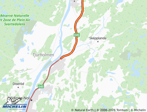 Carte MICHELIN Högstorp - ViaMichelin