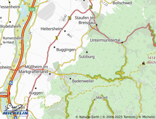 Carte MICHELIN Muggardt - ViaMichelin