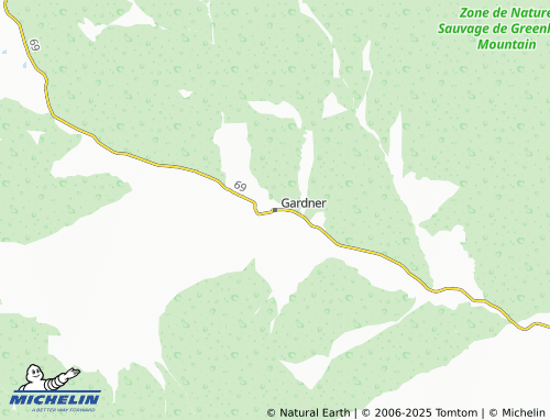 MICHELIN Gardner map - ViaMichelin