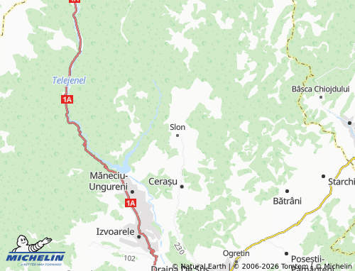 Mapa MICHELIN Slon - ViaMichelin
