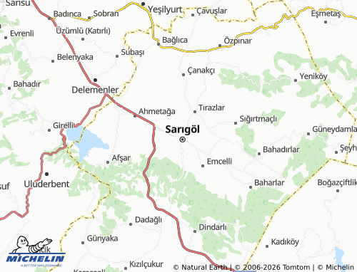 MICHELIN Ayan map - ViaMichelin