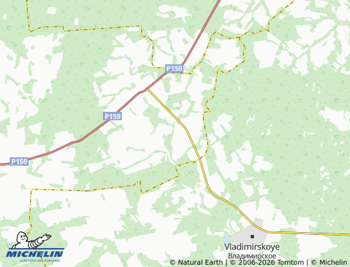 MICHELIN-Landkarte Lyunda-Shipovo - ViaMichelin