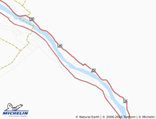 MICHELIN El Sheikh El Nagar Abu Ali map - ViaMichelin