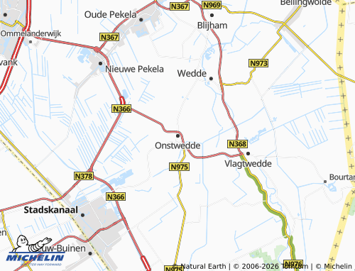 Carte MICHELIN Onstwedde - ViaMichelin