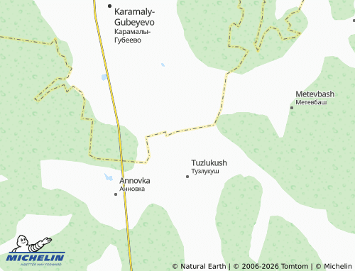 MICHELIN-Landkarte Azekeyevo - ViaMichelin