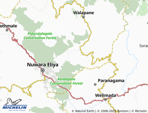 MICHELIN Ekangapura map - ViaMichelin
