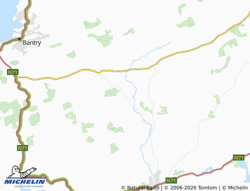 Mapa MICHELIN Caheragh - ViaMichelin