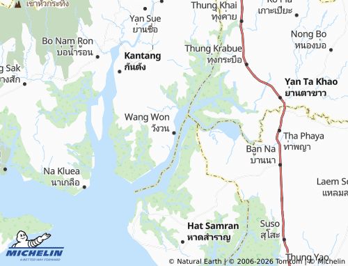 Mapa MICHELIN Wang Won - ViaMichelin