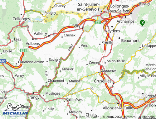 MICHELIN La Motte map - ViaMichelin