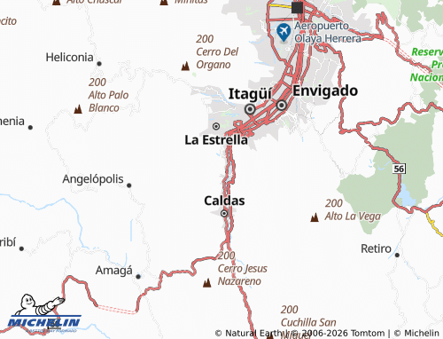 Carte MICHELIN La Tablaza - ViaMichelin