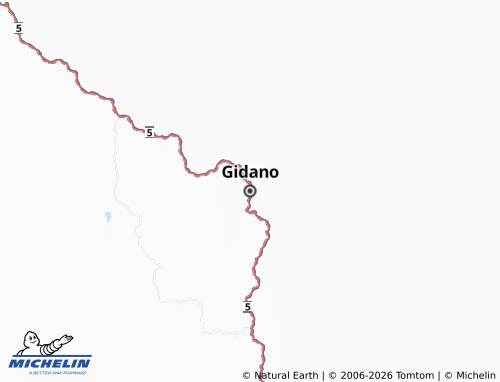 Mappa MICHELIN Gidano - ViaMichelin