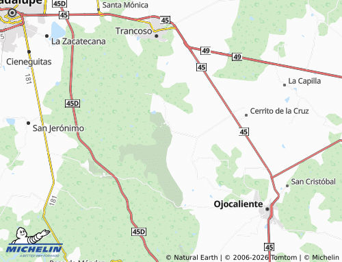 Mapa MICHELIN Palmillas - ViaMichelin