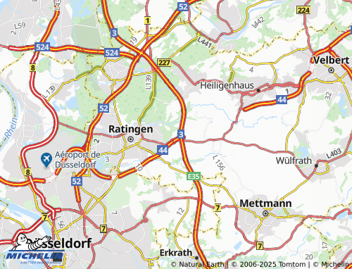 MICHELIN-Landkarte Hahner-Hof - ViaMichelin