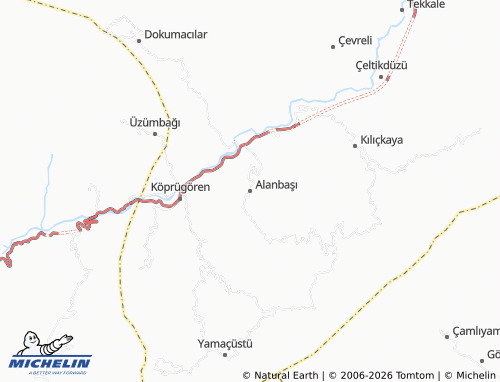Mappa MICHELIN Alanbaşı - ViaMichelin