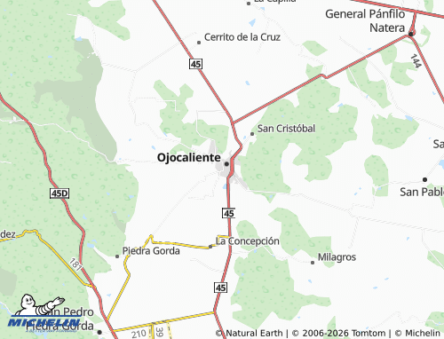 MICHELIN San Pedro map - ViaMichelin
