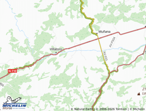 MICHELIN Pradosegar map - ViaMichelin