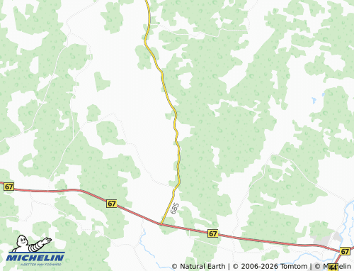 MICHELIN-Landkarte Hangaskylä - ViaMichelin