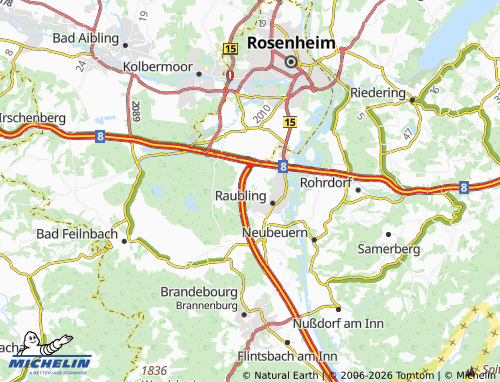 MICHELIN Grünthal map - ViaMichelin