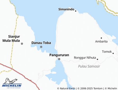 MICHELIN Sitoluhuta map - ViaMichelin