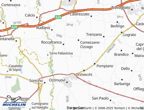 Carte MICHELIN Ludriano - ViaMichelin