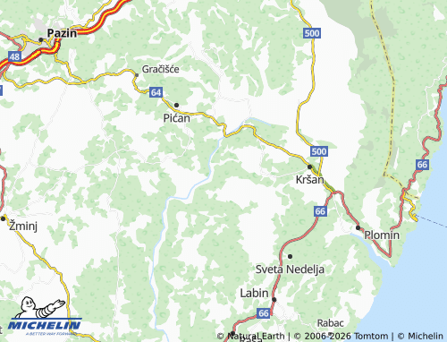MICHELIN-Landkarte Šumber - ViaMichelin