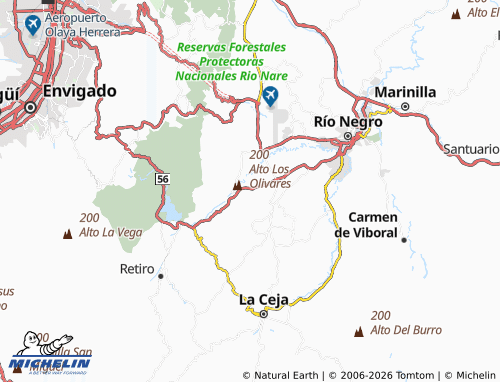 Carte MICHELIN Guayabito - ViaMichelin