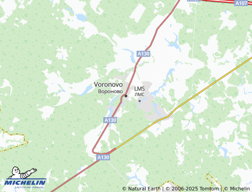 MICHELIN-Landkarte Voronovo - ViaMichelin