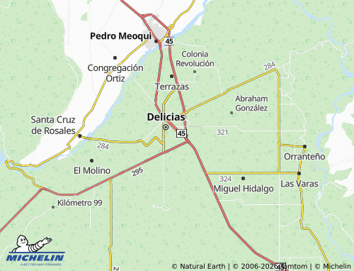 Mappa MICHELIN Las Garzas - ViaMichelin