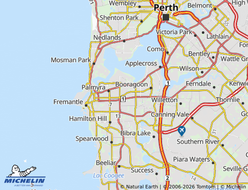 Mapa MICHELIN Melville - ViaMichelin