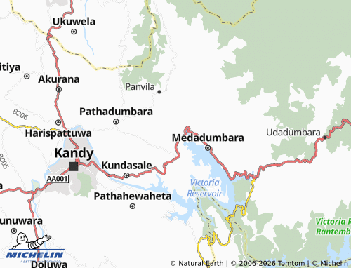 MICHELIN Wepathana map - ViaMichelin
