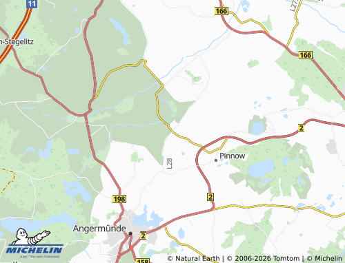 MICHELIN Frauenhagen map - ViaMichelin