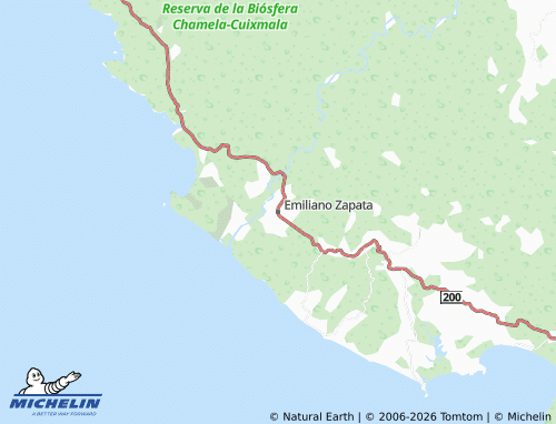Mappa MICHELIN Emiliano Zapata - ViaMichelin