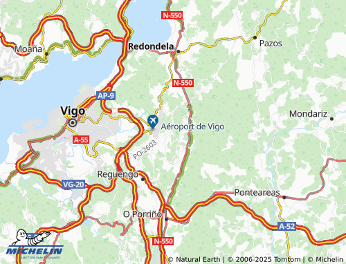 MICHELIN Fraela map - ViaMichelin