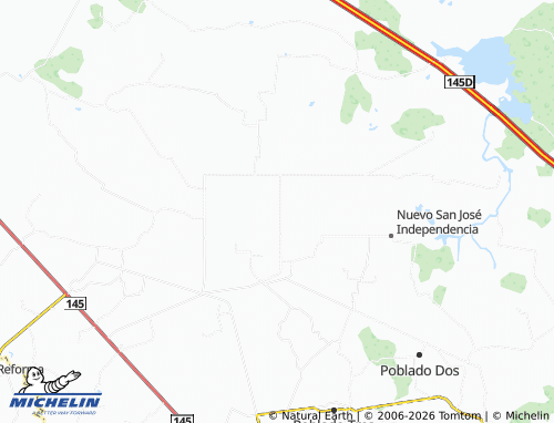 Mappa MICHELIN Nueva Oaxaca - ViaMichelin