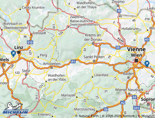 MICHELIN Melk map - ViaMichelin